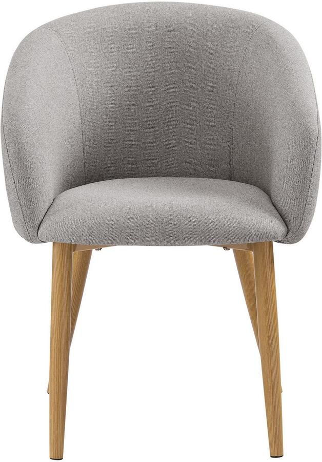 SalesFever Stoel met armleuningen Komfortabler Esszimmerstuhl mit Stil Oeko-Tex gecertificeerd en PFC-vrij (set 2 stuks) - Foto 4