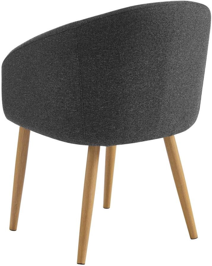 SalesFever Stoel met armleuningen Komfortabler Esszimmerstuhl mit Stil Oeko-Tex gecertificeerd en PFC-vrij (set 2 stuks) - Foto 3