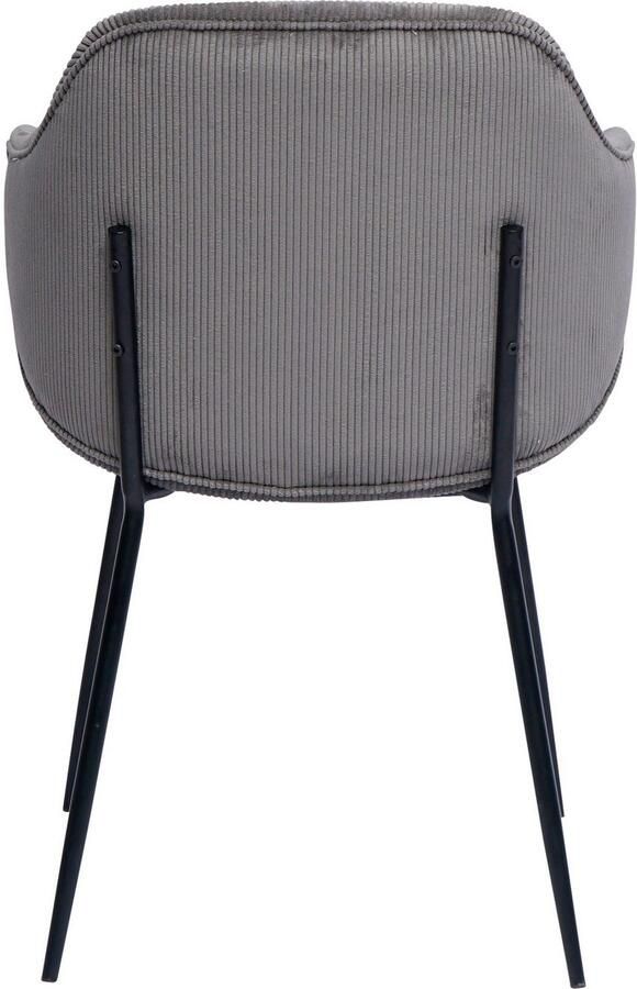 SalesFever Stoel met armleuningen Skive Zweier-Set mit stilvollem Cord-Optik Bezug Bekleding in corduroy-look (set 2 stuks) - Foto 8