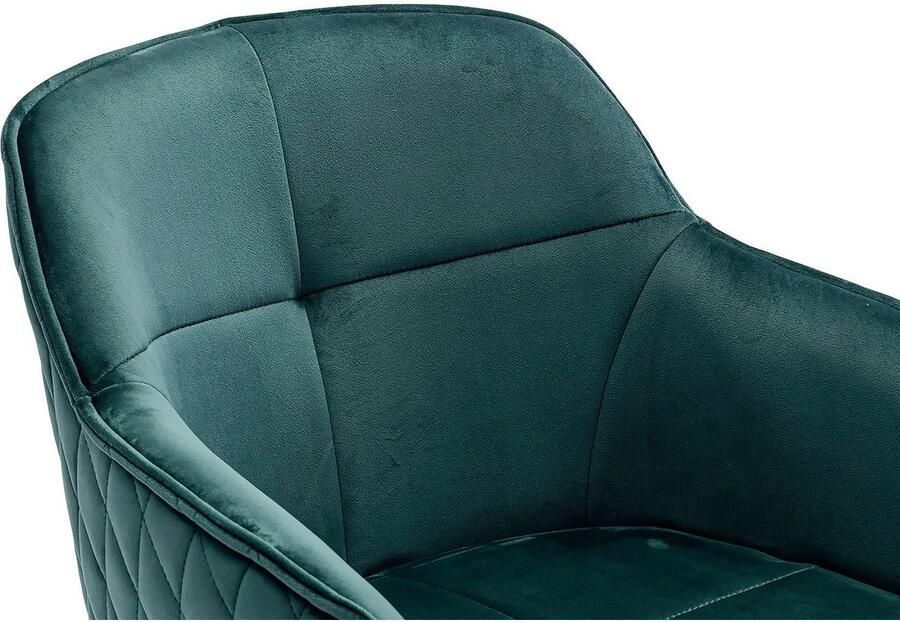 SalesFever Stoel met armleuningen Stilvoller Esszimmerstuhl met 360° draaifunctie - Foto 5