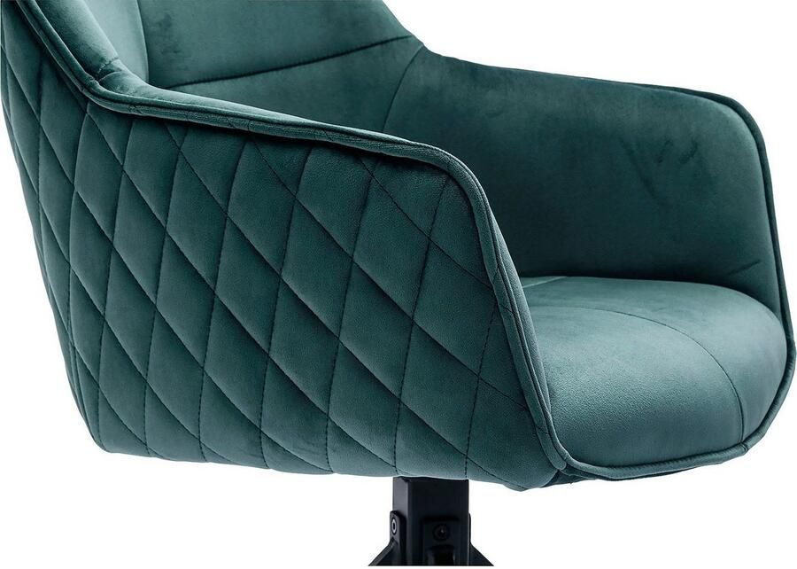 SalesFever Stoel met armleuningen Stilvoller Esszimmerstuhl met 360° draaifunctie - Foto 4