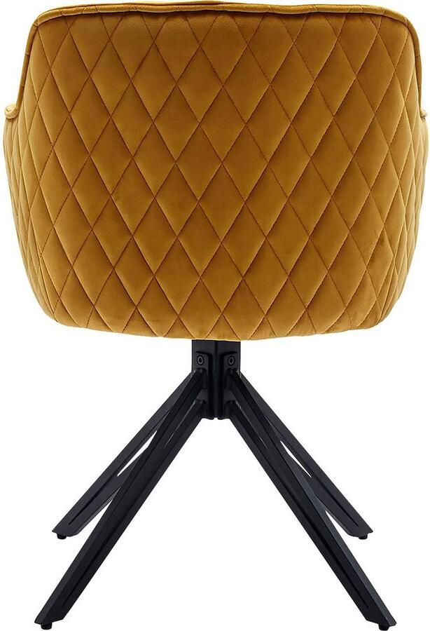 SalesFever Stoel met armleuningen Stilvoller Esszimmerstuhl met 360° draaifunctie - Foto 7