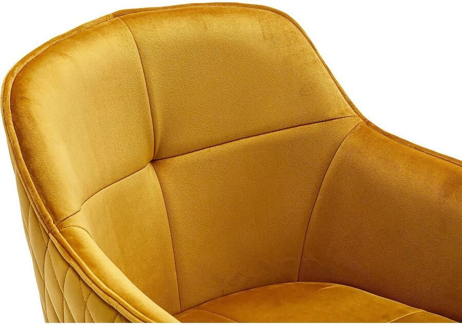 SalesFever Stoel met armleuningen Stilvoller Esszimmerstuhl met 360° draaifunctie - Foto 5