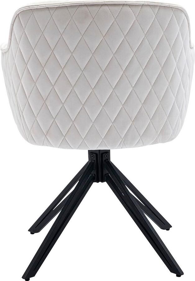 SalesFever Stoel met armleuningen Stilvoller Esszimmerstuhl met 360° draaifunctie - Foto 6