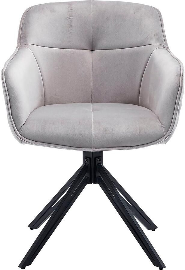 SalesFever Stoel met armleuningen Stilvoller Esszimmerstuhl met 360° draaifunctie - Foto 7