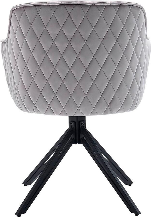 SalesFever Stoel met armleuningen Stilvoller Esszimmerstuhl met 360° draaifunctie - Foto 6