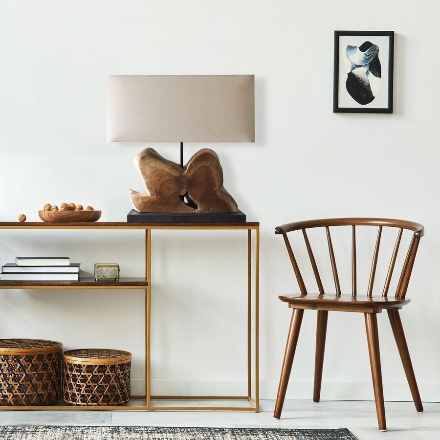 SalesFever Tafellamp Drijfhout met de hand gemaakt (1 stuk)