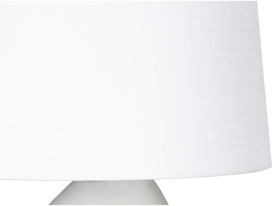 SalesFever Tafellamp Keramiek met handgeschilderde keramische basis (1 stuk)