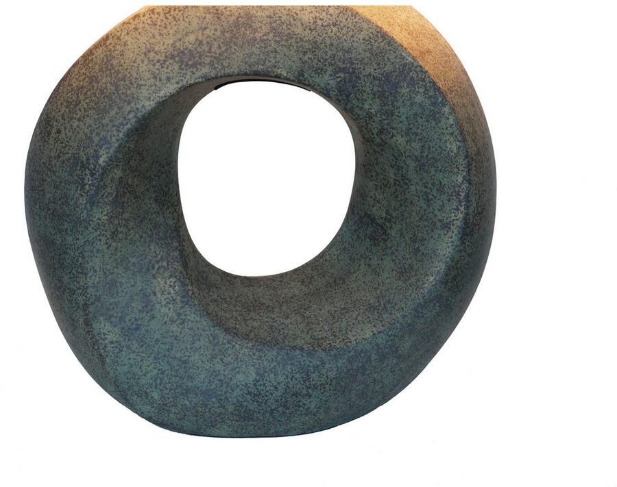 SalesFever Tafellamp Keramiek met handgeschilderde keramische basis (1 stuk) - Foto 2