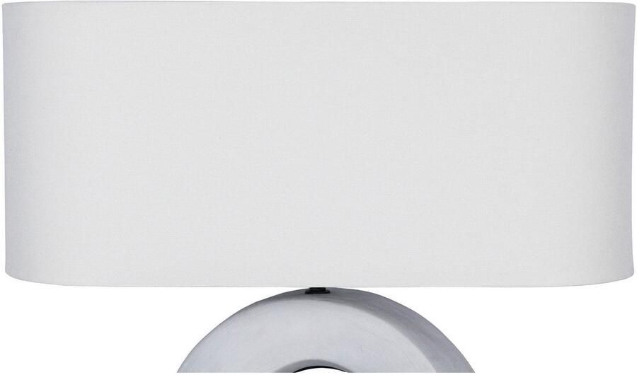 SalesFever Tafellamp Keramiek met handgeschilderde keramische basis (1 stuk) - Foto 8