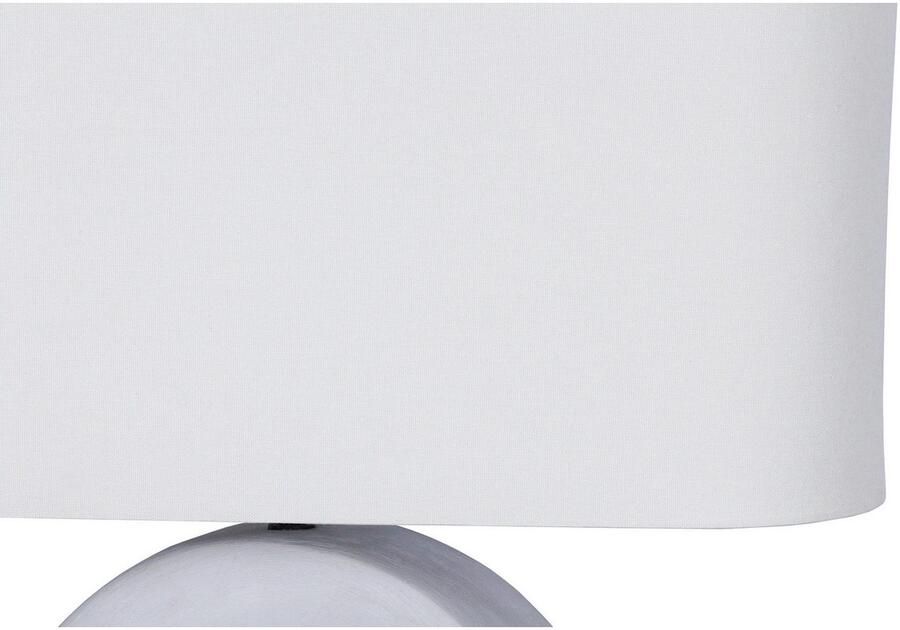 SalesFever Tafellamp Keramiek met handgeschilderde keramische basis (1 stuk) - Foto 4