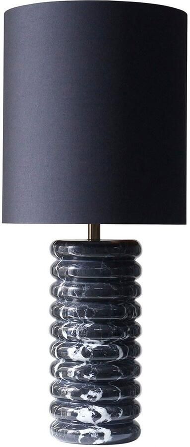 SalesFever Tafellamp Marmer met marmeren voet (1 stuk) - Foto 7