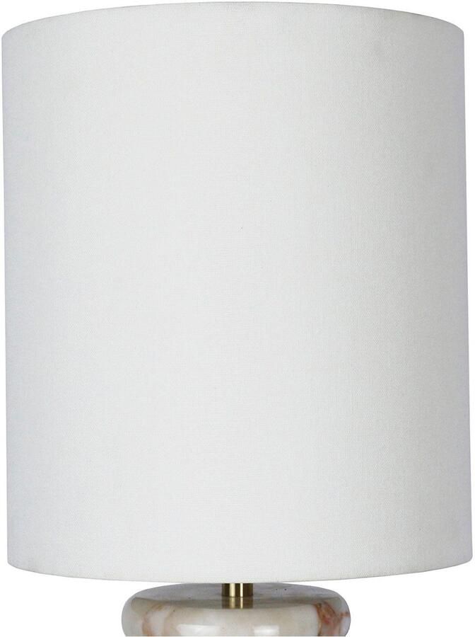 SalesFever Tafellamp Marmer met marmeren voet (1 stuk) - Foto 4