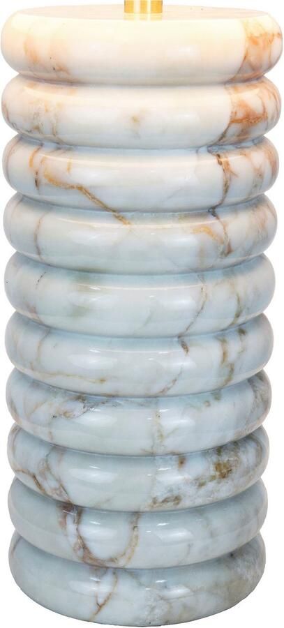 SalesFever Tafellamp Marmer met marmeren voet (1 stuk) - Foto 8