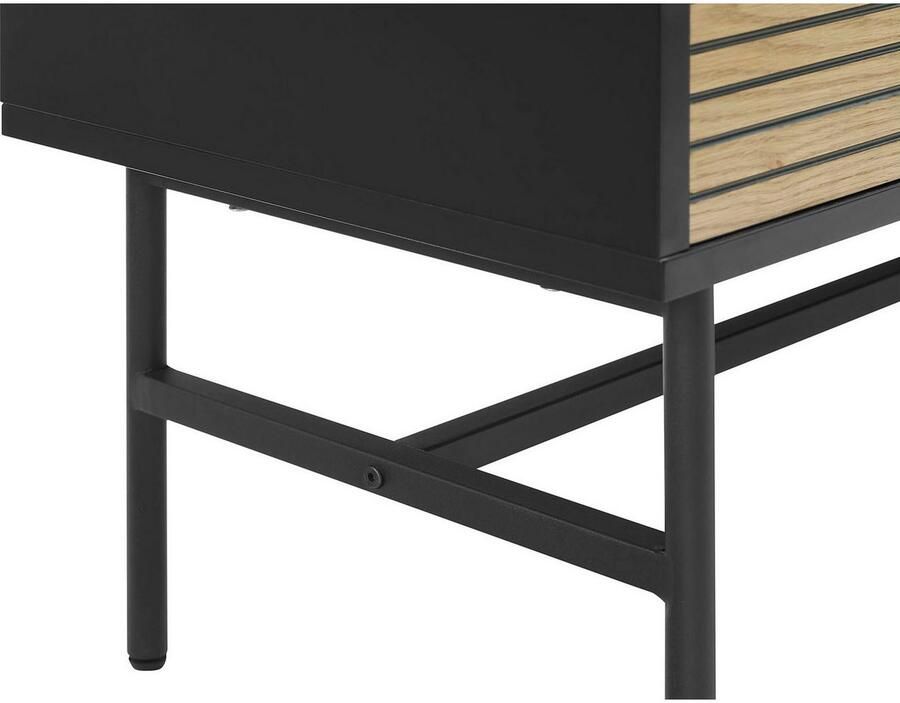 SalesFever Tv-meubel Torsby Stilvolles Lowboard für Ihr Wohnzimmer Commode met 2 kabeldoorvoeren - Foto 2