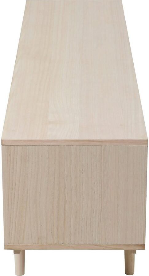 SalesFever Tv-meubel Vejle Chic & Stylisch: Das Lowboard Kast van rietweefsel Weens weefsel - Foto 5