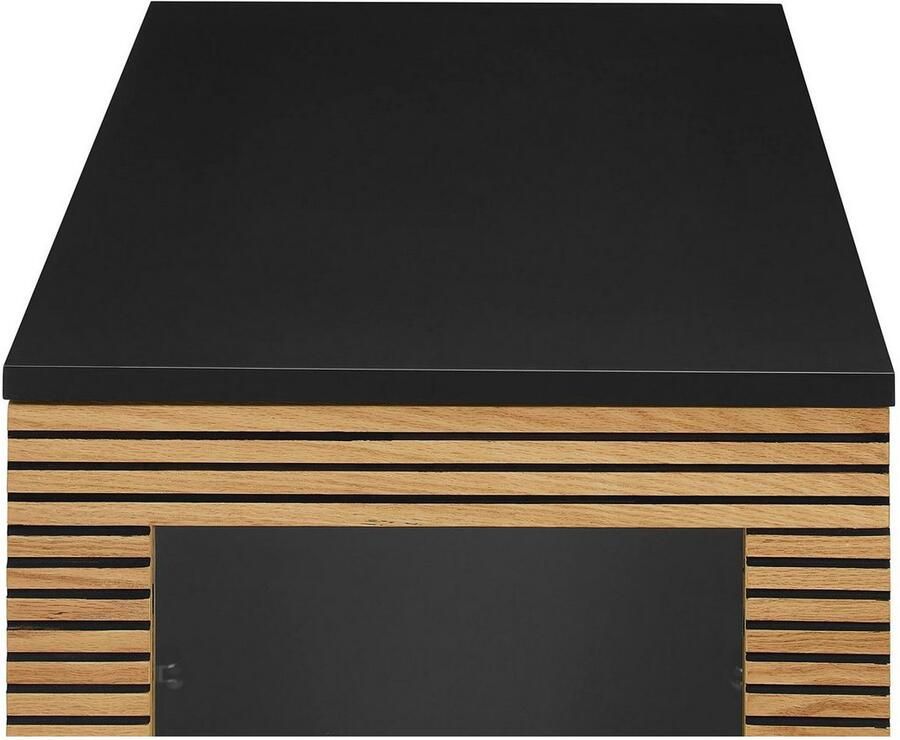 SalesFever Vitrinekast Torsby Exquisite Vitrine für Stilbewusste Eiken echt houtfineer - Foto 2