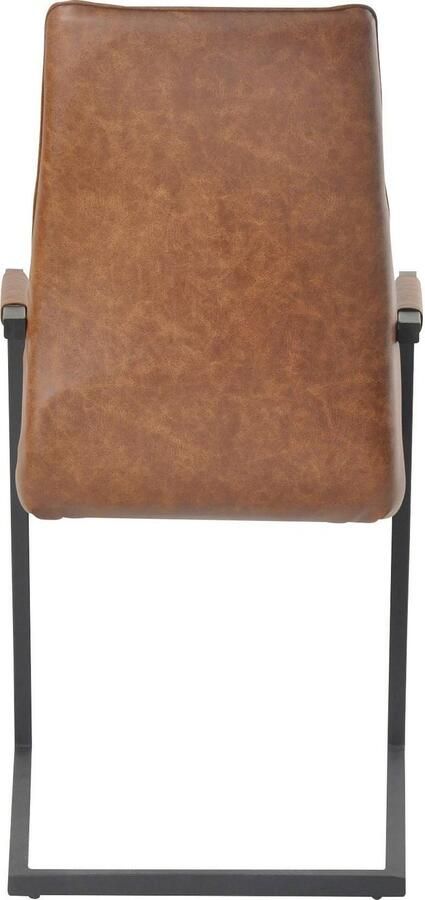 SalesFever Vrijdragende stoel Boston Design-Poslterstuhl für stilvolle Sitzgelegenheiten in moderne vintage-look (set 2 stuks) - Foto 8