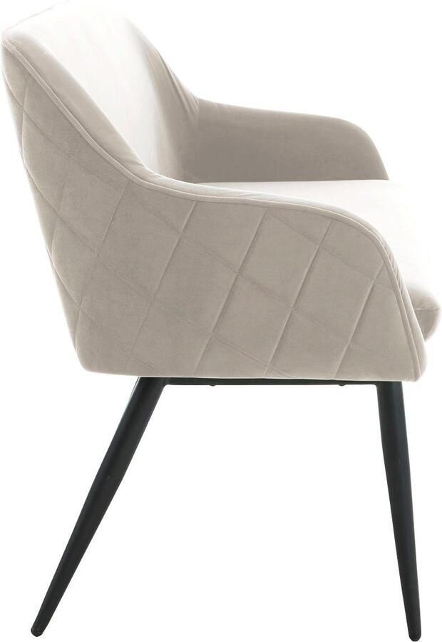 SalesFever Zitbank Komfortable Sitzbank met doorgestikte armleuningen en rugleuning - Foto 5