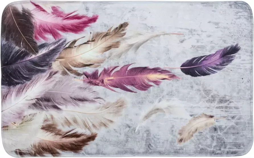 Sanilo Foam-badmat Veren superzacht volle kleuren antislip 70 x 110 cm (1 stuk) - Foto 7