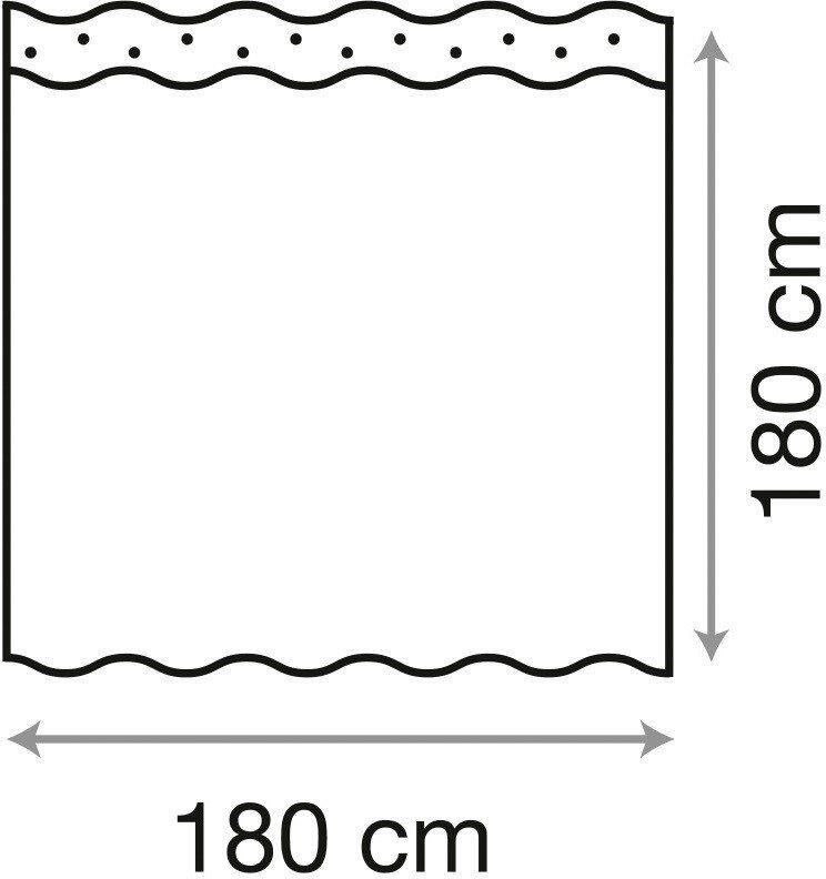 Sanilo Douchegordijn Asia Hoogte 180 cm - Foto 3