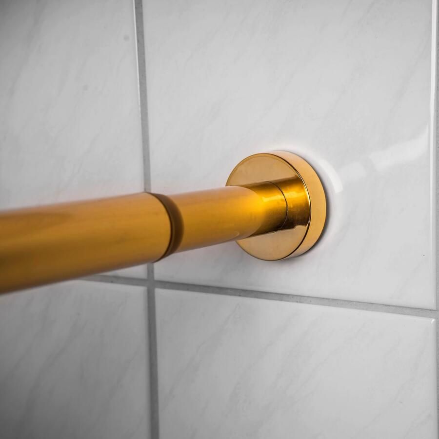 Sanilo Klemroede uittrekbaar voor douchegordijnen douchegordijn van de lengte 90-160 cm