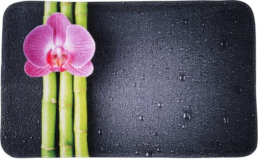 Sanilo Set badkameraccessoires Asia bestaand uit toiletzitting badmat en wastafelplug (complete set 3-delig) - Foto 8