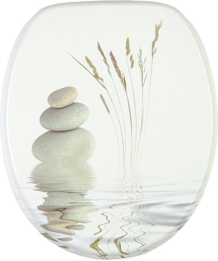 Sanilo Set badkameraccessoires Balance bestaand uit toiletzitting badmat en wastafelplug (complete set 3-delig) - Foto 3