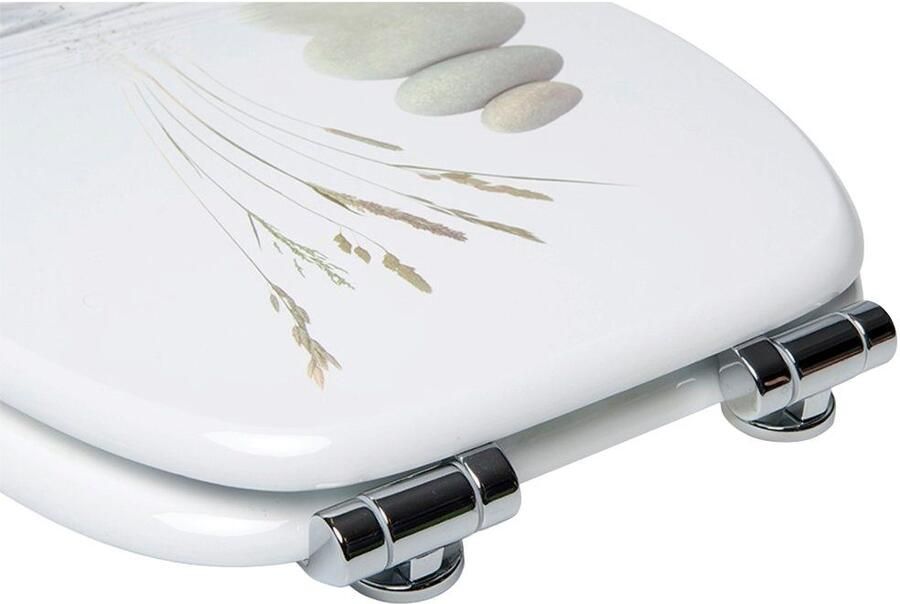 Sanilo Set badkameraccessoires Balance bestaand uit toiletzitting badmat en wastafelplug (complete set 3-delig) - Foto 5