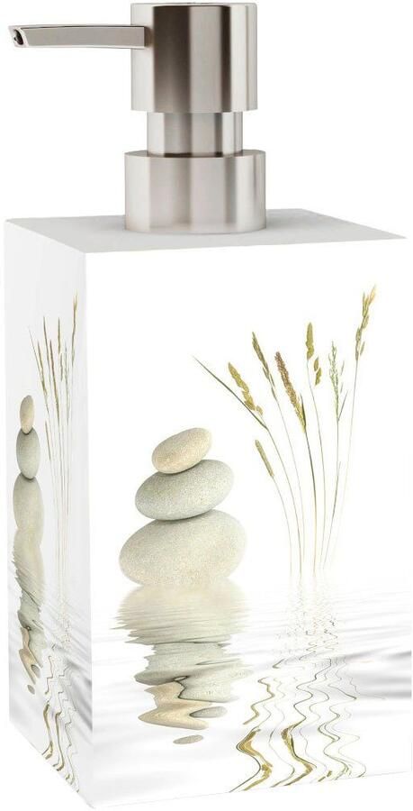 Sanilo Set badkameraccessoires Balance bestaand uit toiletzitting badmat stop zeepdispenser toiletborstel (complete set 6-delig) - Foto 13