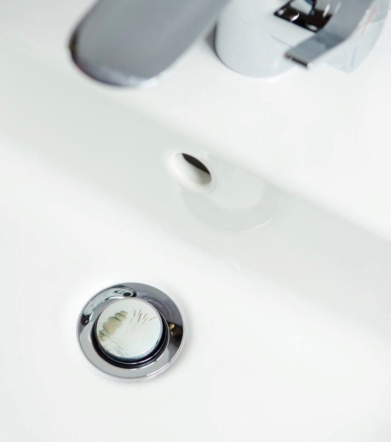 Sanilo Set badkameraccessoires Balance bestaand uit toiletzitting badmat stop zeepdispenser toiletborstel (complete set 6-delig) - Foto 3