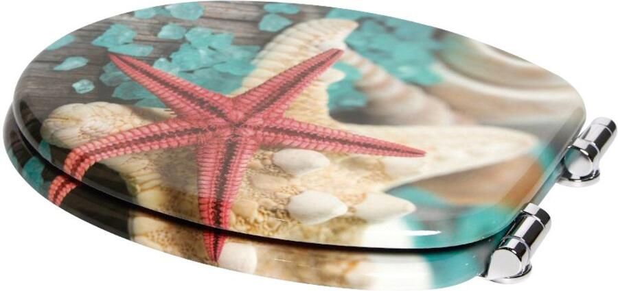 Sanilo Set badkameraccessoires Bath Salts bestaand uit toiletzitting badmat en wastafelplug (complete set 3-delig) - Foto 9