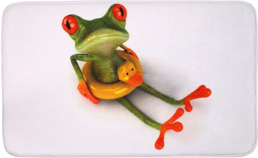 Sanilo Set badkameraccessoires Froggy bestaand uit toiletzitting badmat en wastafelplug (complete set 3-delig) - Foto 10