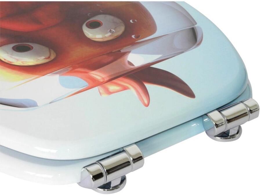 Sanilo Set badkameraccessoires Goudvis bestaand uit toiletzitting badmat en wastafelplug (complete set 3-delig) - Foto 5