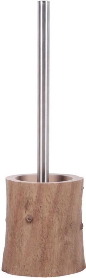 Sanilo Set badkameraccessoires Old Tree bestaand uit zeepdispenser en toiletborstel gestructureerd (combi-set 2-delig) - Foto 4