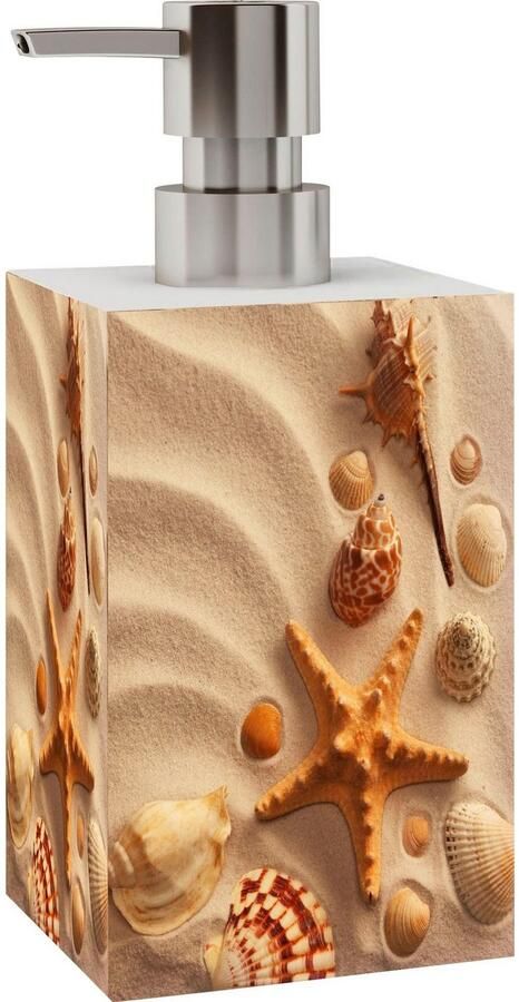 Sanilo Set badkameraccessoires Sanibel 2-delige set van zeepdispenser en wc-borstel