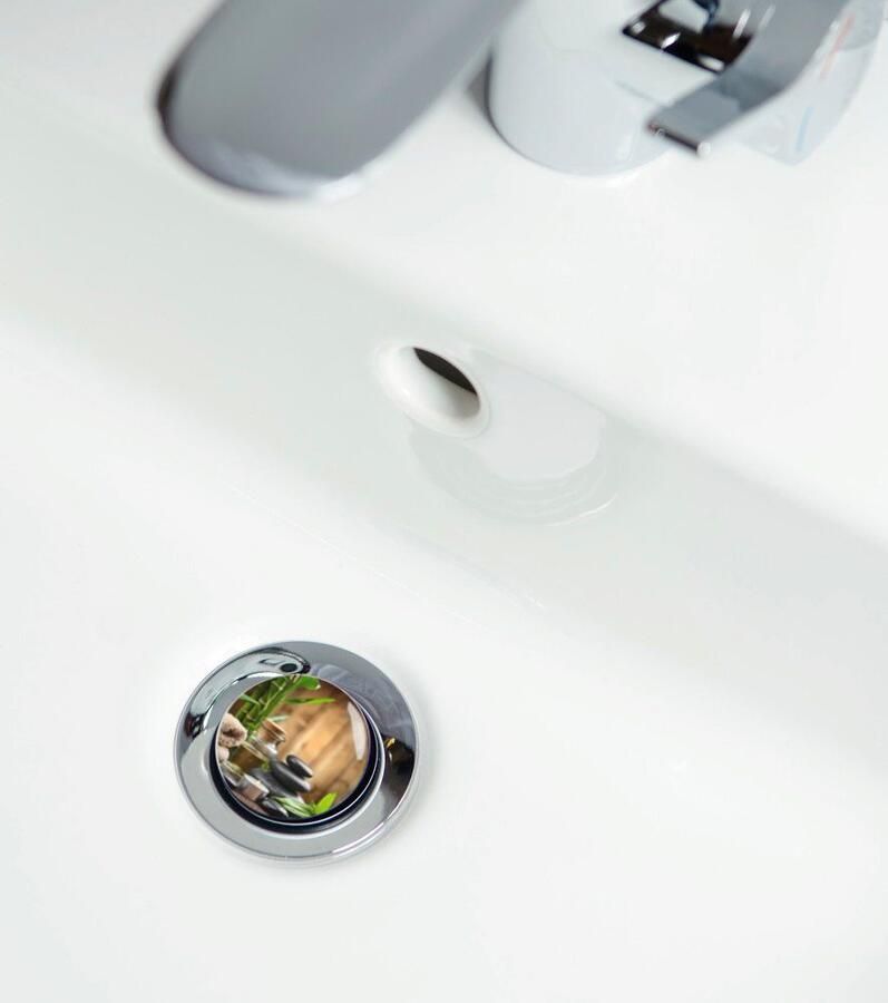 Sanilo Set badkameraccessoires Spa bestaand uit toiletzitting badmat en wastafelplug (complete set 3-delig) - Foto 3