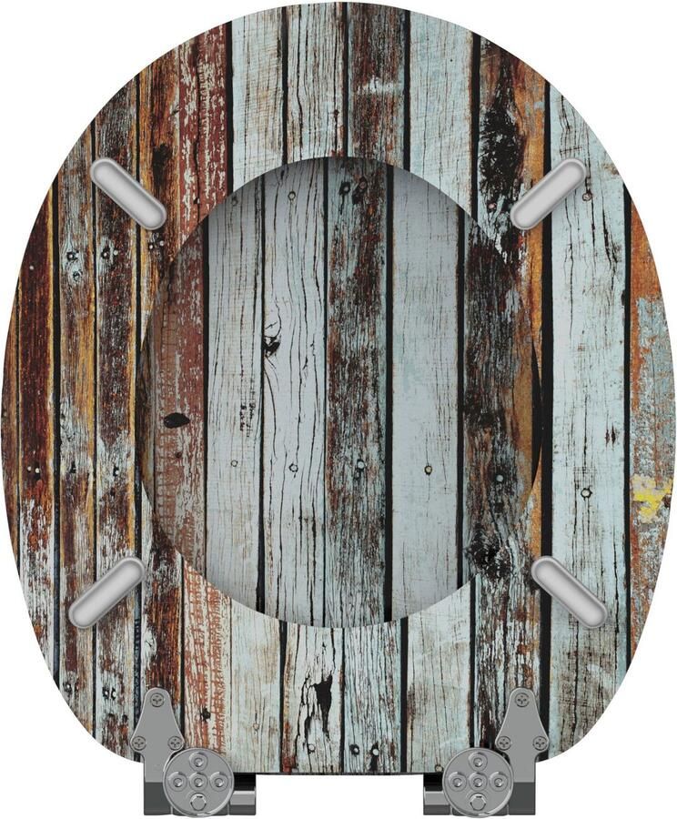 Sanilo Toiletzitting Antiek met soft-closemechanisme - Foto 2