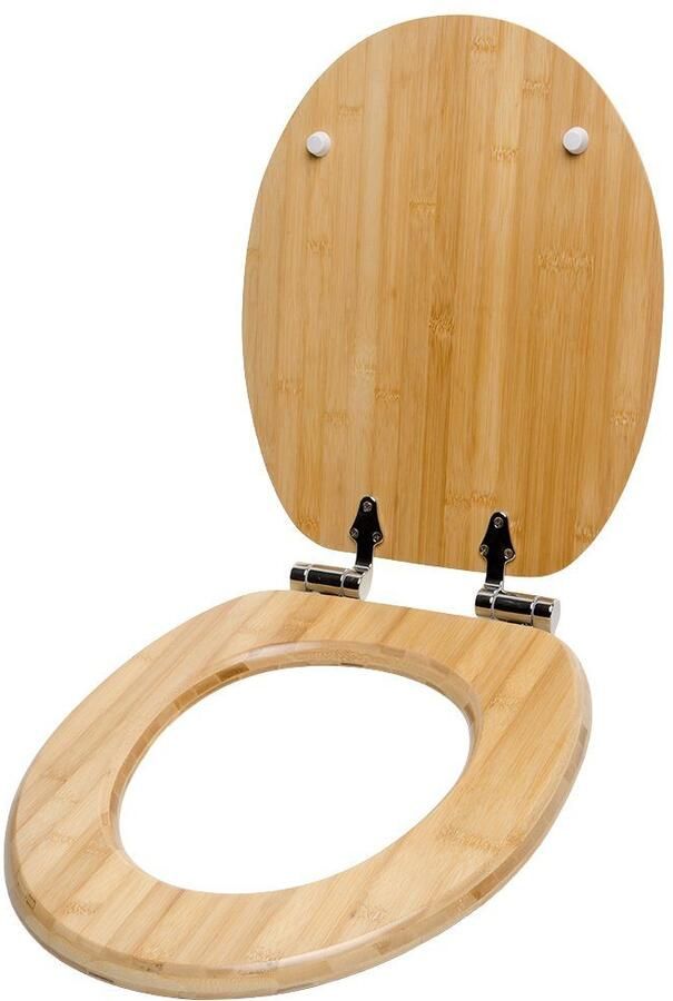 Sanilo Toiletzitting Bamboe met soft-closemechanisme - Foto 4