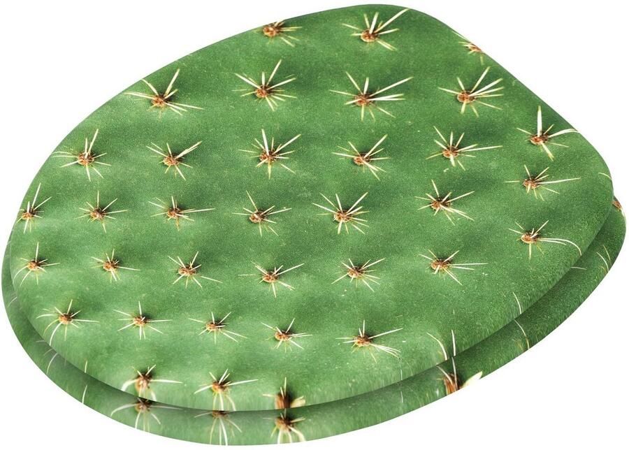 Sanilo Toiletzitting Cactus met softclosemechanisme bxl: 37 7x 42 0 47 0 cm - Foto 5