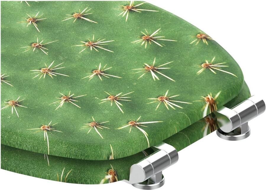 Sanilo Toiletzitting Cactus met softclosemechanisme bxl: 37 7x 42 0 47 0 cm - Foto 6