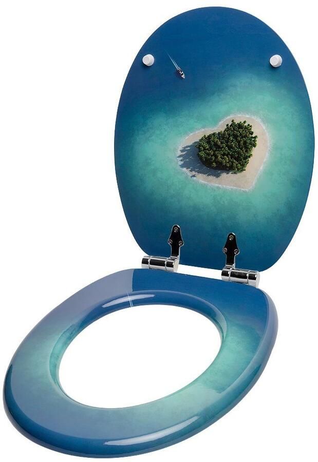 Sanilo Toiletzitting Dream Island met soft-closemechanisme - Foto 4