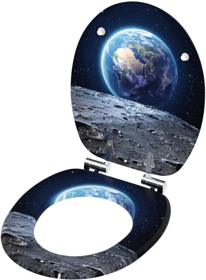 Sanilo Toiletzitting Earth met softclosemechanisme bxl: 37 7x 42 0 47 0 cm - Foto 4