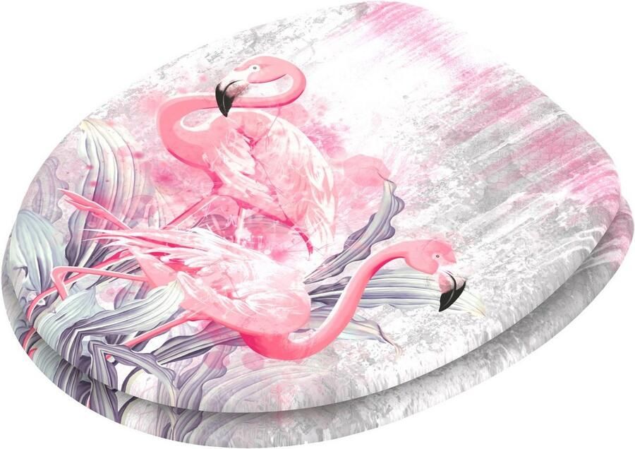 Sanilo Toiletzitting Flamingo met softclosemechanisme bxl: 37 7x 42 0 47 0 cm - Foto 5