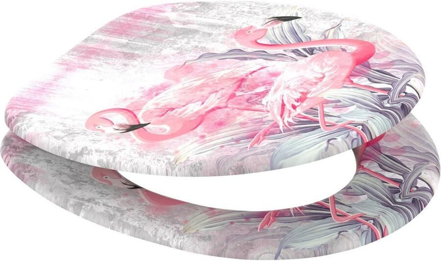 Sanilo Toiletzitting Flamingo met softclosemechanisme bxl: 37 7x 42 0 47 0 cm - Foto 6