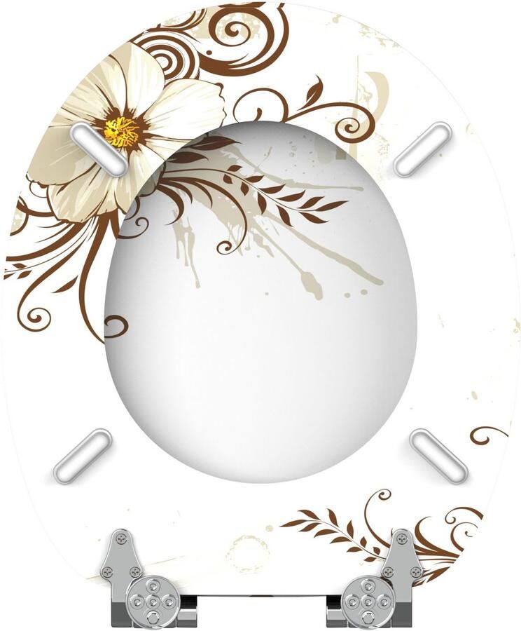 Sanilo Toiletzitting Flower met soft-closemechanisme - Foto 2