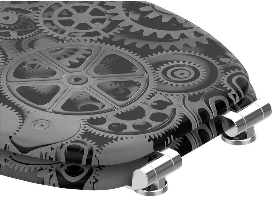 Sanilo Toiletzitting Gears met softclosemechanisme bxl: 37 7x 42 0 47 0 cm - Foto 5