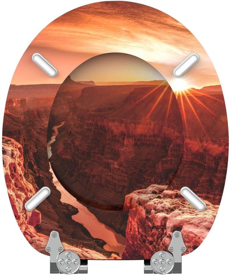 Sanilo Toiletzitting Grand Canyon met soft-closemechanisme - Foto 2