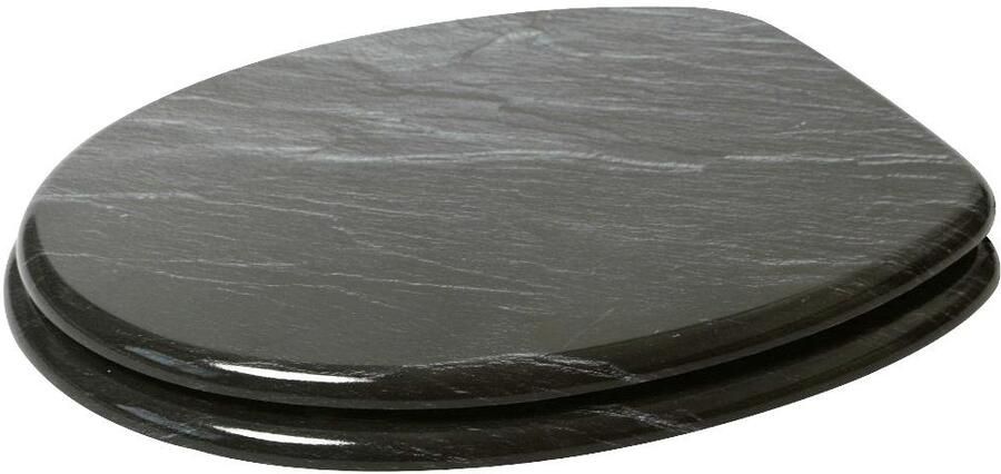 Sanilo Toiletzitting Graniet - Foto 5