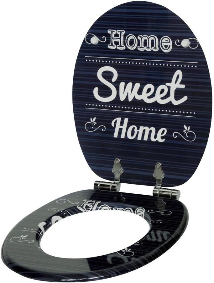 Sanilo Toiletzitting Home Sweet Home met soft-closemechanisme - Foto 4